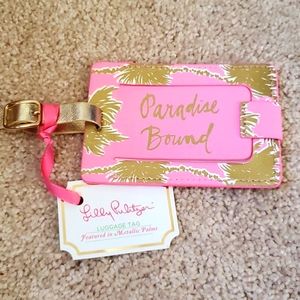 Lilly Pulitzer luggage tag